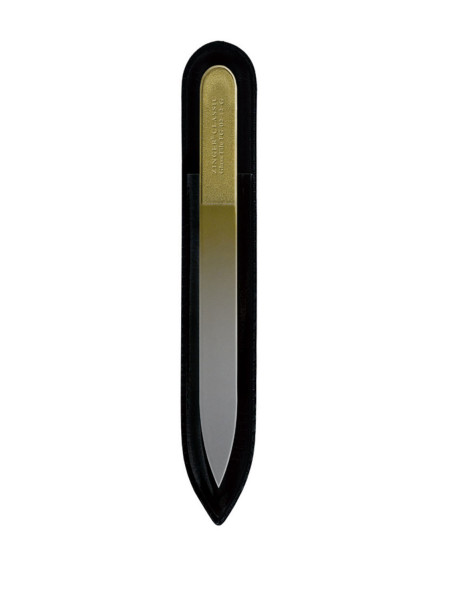 Пилка скляна Zinger 2-х стороння 120 мм (zo-FG-02-12-GOLD)